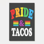 Pride Tacos Lgbt Post-it® Notes (Voorkant)