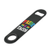 Pride Tacos Lgbt Speed Flessenopener (Voorkant Gekanteld)