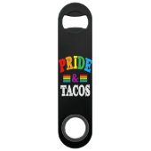 Pride Tacos Lgbt Speed Flessenopener (Achterkant)