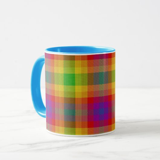 Pride Tartan Mok (Voorkant links)