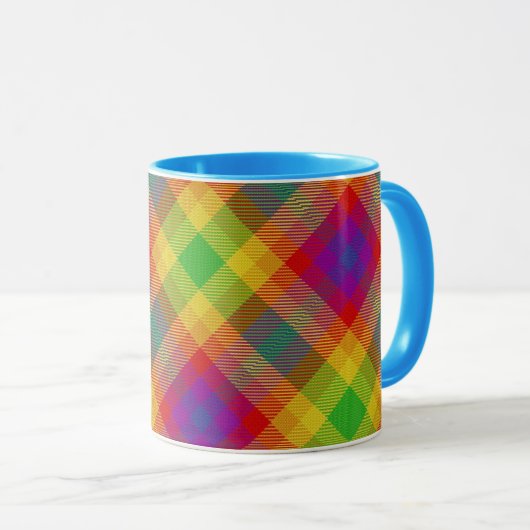 Pride Tartan Mok (Voorkant rechts)
