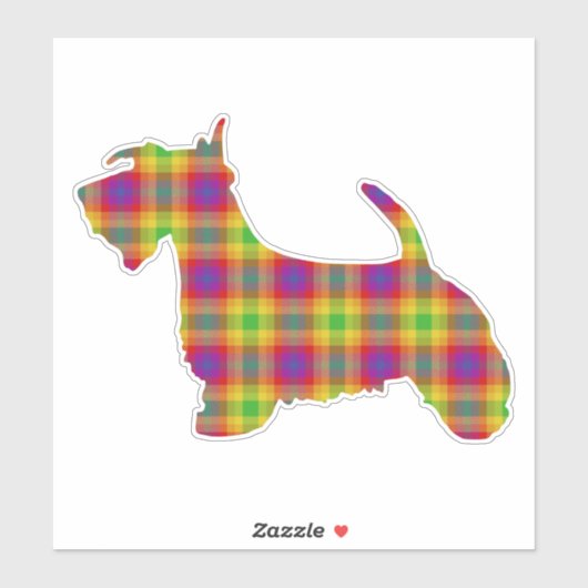 Pride Tartan Sticker (Vel)