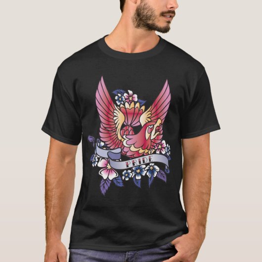 Pride Tattoo T-Shirt (Voorkant)