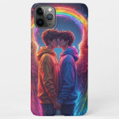 Pride telefoonkwestie iPhone hoesje (Achterkant)