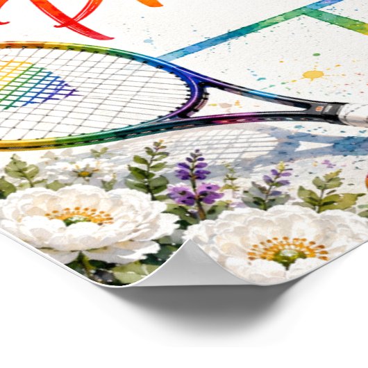 Pride Tennis Poster (Hoek)