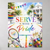 Pride Tennis Poster (Voorkant)