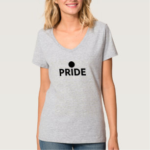 Pride Text T-shirt – Vetgedrukte, trotse en unapol