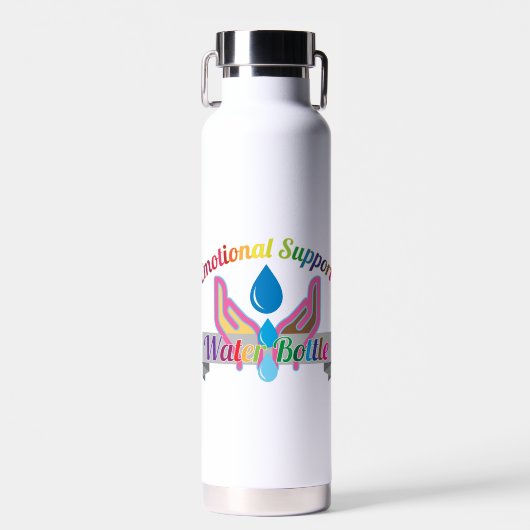 PRIDE THERMED Emotional Support Water Bottle Waterfles (Voorkant)