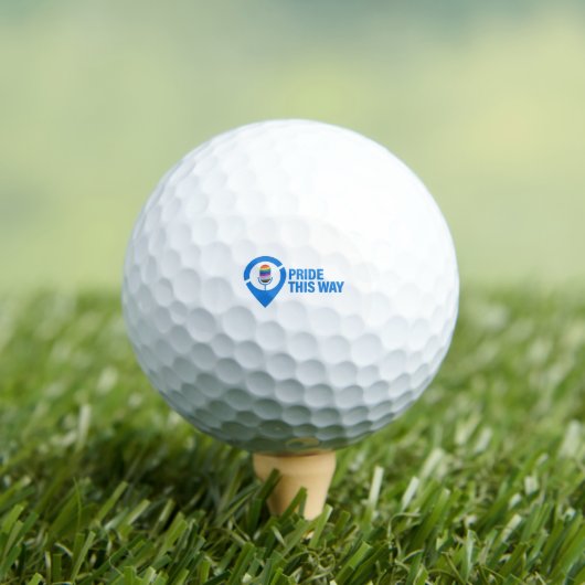 Pride This Way Golfballen (Insitu Shirt)