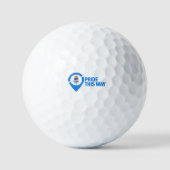 Pride This Way Golfballen (Voorkant)