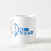 Pride This Way - Krijg je thee- of koffiemok (Voorkant links)