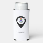 Pride This Way - Vind je Pride Coozie/Koeler Seltzer Blikjeskoeler (Seltzer Achterkant)