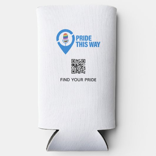 Pride This Way - Vind je Pride Coozie/Koeler Seltzer Blikjeskoeler (Voorkant)