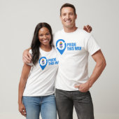 Pride This Way: 'We stoppen de wodka in de vodcast T-shirt (Unisex)