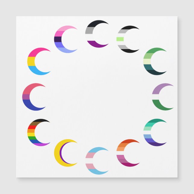 Pride Time Crescent Moon Design (Voorkant)