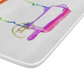 Pride Torah Art Challah snijplank (Hoek)
