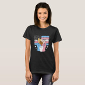 Pride Trans USA Flag LGBTQ Transgender Pride T-shirt (Voorkant volledig)