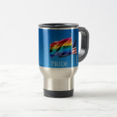 'Pride' Travel Koffie Mok (Voorkant rechts)