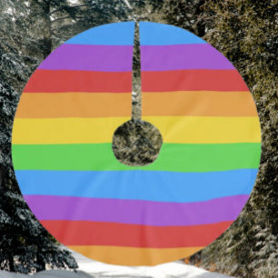 Pride Tree: Regenboogvlag Kerstboom Rok