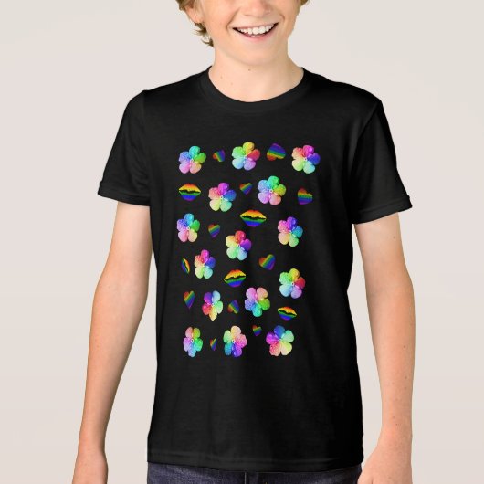 Pride Tri-Blend Shirt (Voorkant)