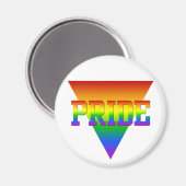 Pride Triangle magnet (Voorkant / Achterkant)