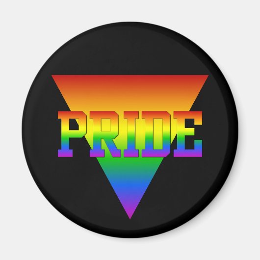 Pride Triangle magnet (Voorkant)