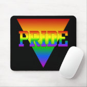 Pride Triangle mousepad Muismat (Met muis)