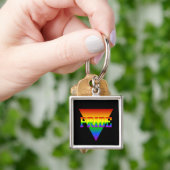 Pride Triangle-sleutelketen Sleutelhanger (Hand)