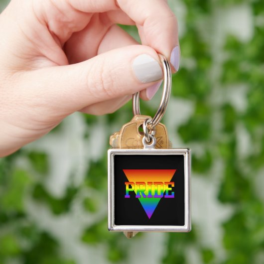 Pride Triangle-sleutelketen Sleutelhanger (Hand)