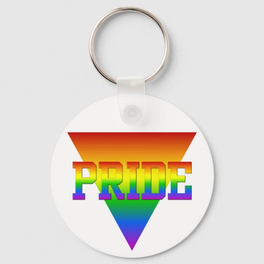 Pride Triangle-sleutelketen Sleutelhanger (Voorkant)