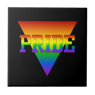 Pride Triangle-tegel Tegeltje