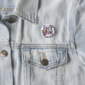 Pride Tribe - LGBTQ+ Inclusief regenboog Ronde Button 3,2 Cm (In situ)