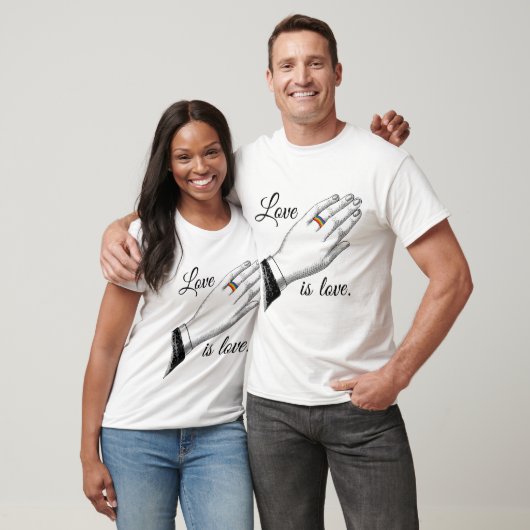 PRIDE TROUW RING LIEFDE -.png T-shirt (Unisex)