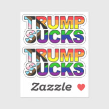 Pride "Trump Sucks"-sticker