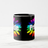 Pride Tweekleurige Koffiemok (Center)