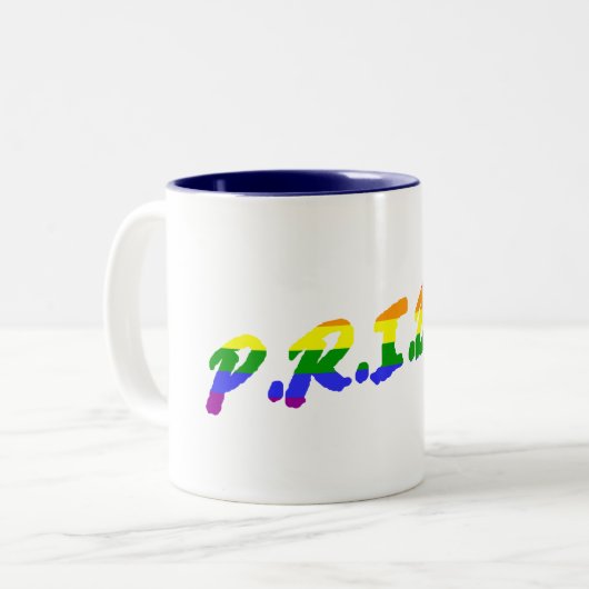 Pride Tweekleurige Koffiemok (Voorkant links)