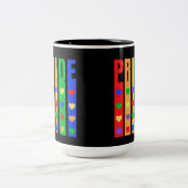 Pride Tweekleurige Koffiemok (Center)
