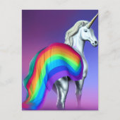 Pride Unicorn Briefkaart (Voorkant)
