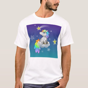 Pride Unicorn en Rainbow Brony shirt