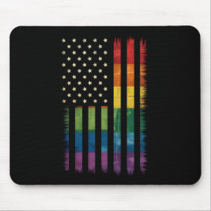 Pride USA Amerika Gescheurde Regenboogvlag LGBTQ Muismat