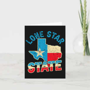 Pride USA Patriot Lone Star State Texas Onafhankel Kaart
