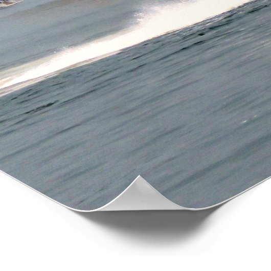 Pride van Baltimore en brandboot Poster (Hoek)