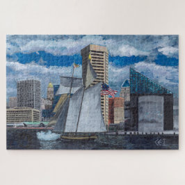 Pride van Baltimore II 20x30 inch Legpuzzel