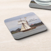 Pride van Baltimore II 6 plastic onderzetters (Linkerzijde)