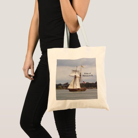Pride van Baltimore II canvas tas (Voorkant (product))
