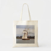 Pride van Baltimore II canvas tas (Voorkant)