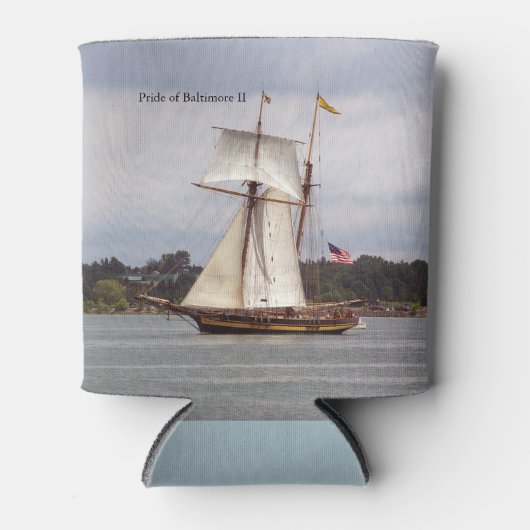 Pride van Baltimore II koelbox Blikjeskoeler (Voorkant)