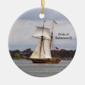 Pride van Baltimore II ornament (Voorkant)