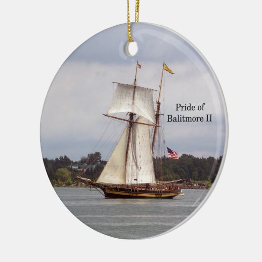 Pride van Baltimore II ornament (Links)