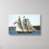 Pride van Baltimore II Tall Ship Photo Canvas Afdruk (Voorkant)